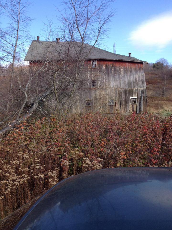 Barn in Upstate New York Salvaged for Lumber