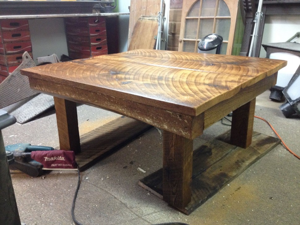In-Progress Table in Our Workshop